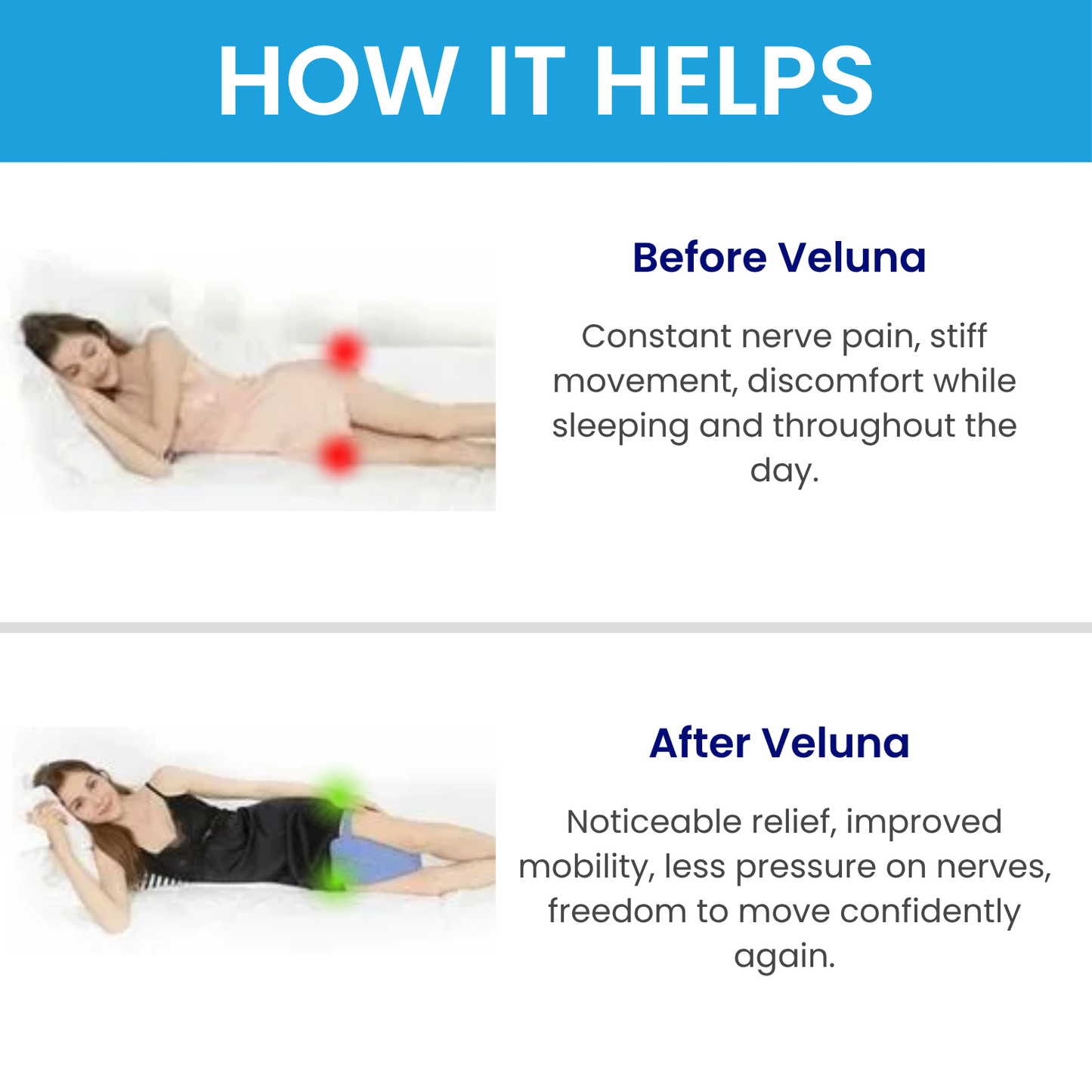Veluna's™ Orthopeadic Pillow