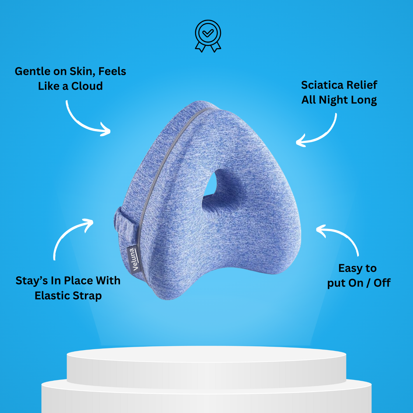 Veluna's™ Orthopeadic Pillow
