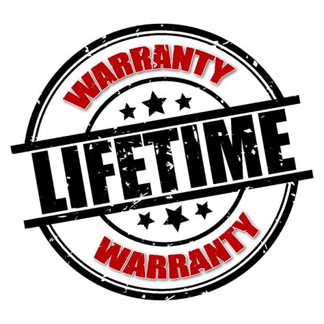 Lifetime Warranty